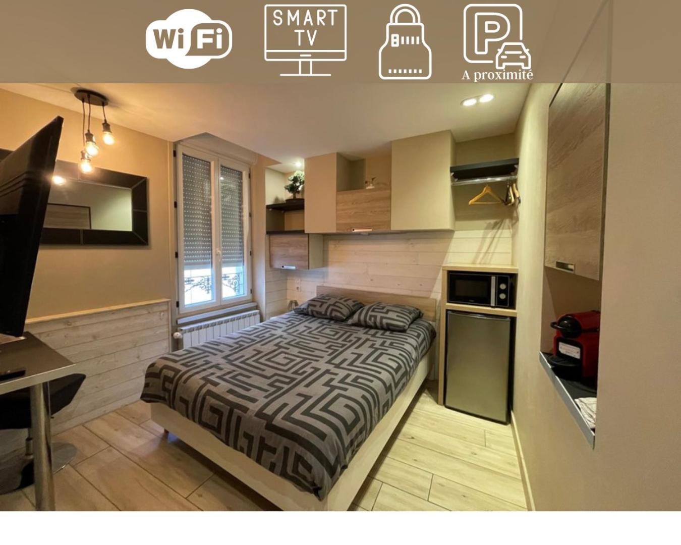 RDC 1 - Chambre meublée au cœur du centre ville de Montluçon - WIFI et NETFLIX Exterior foto